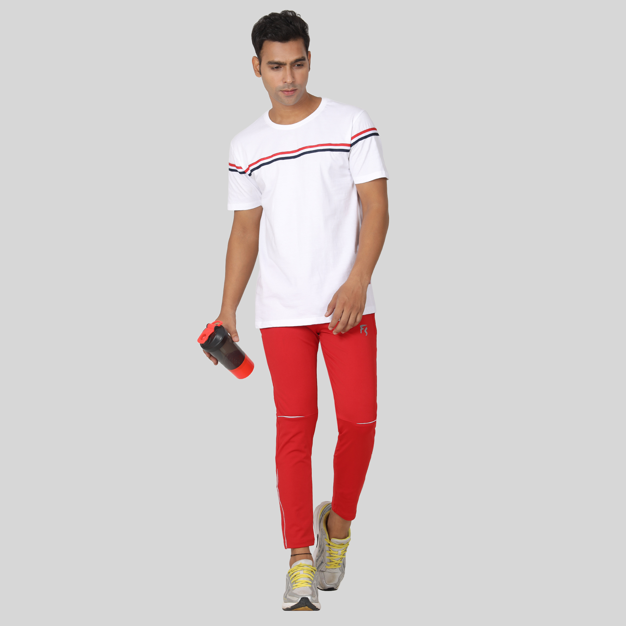 Men's Casual Tapered Trousers Solid Casual Long Cropped - Temu