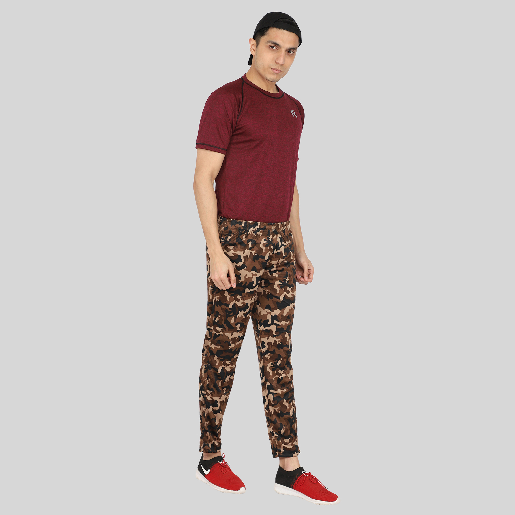 Clifton Men Camouflage Printed Track Pants Olive Xl - Buy Clifton Men  Camouflage Printed Track Pants Olive Xl online in India