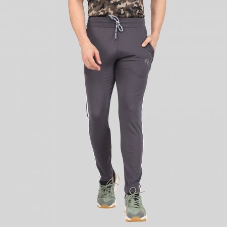 Buy KAPPA Grey Slim Fit Trackpants for Mens Online @ Tata CLiQ